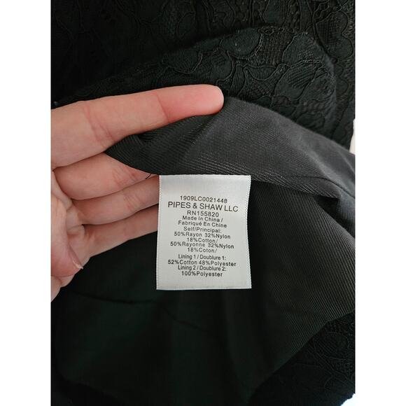 Veronica Beard Black Ashburn Jacket Lace Blazer Size 6 - Picture 7 of 13